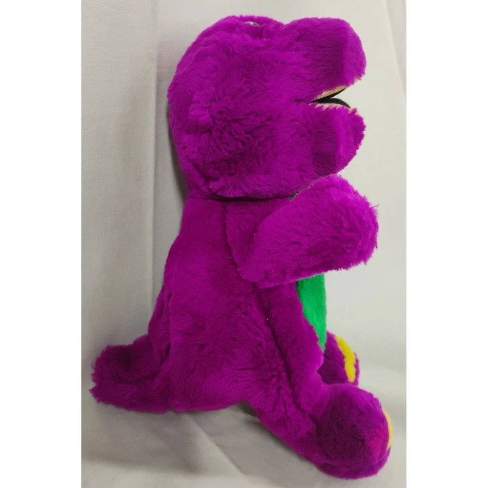 Barney The Dinosaur Plush Lyons‎ Group 1992 Purple Stuffed Animal Toy 8
